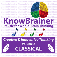 Load image into Gallery viewer, iMUSIC™ KnowBrainer CLASSICAL Album of 4 MP3 Songs (Volume 2 HQ Digital Download) - SOLUTIONSpeopleSTORE