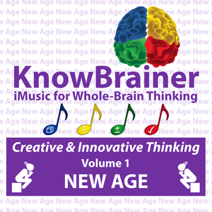iMUSIC™ KnowBrainer NEW AGE Album of 4 MP3 Songs (Volume 1 HQ Digital Download) - SOLUTIONSpeopleSTORE