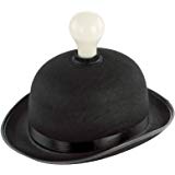 Lightbulb Bowler Hat that Lights Up a Room! - SOLUTIONSpeopleSTORE
