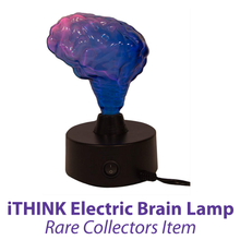 Load image into Gallery viewer, Mini Brain Electra Lamp Decor for the Discriminating Mad Scientist - SOLUTIONSpeopleSTORE